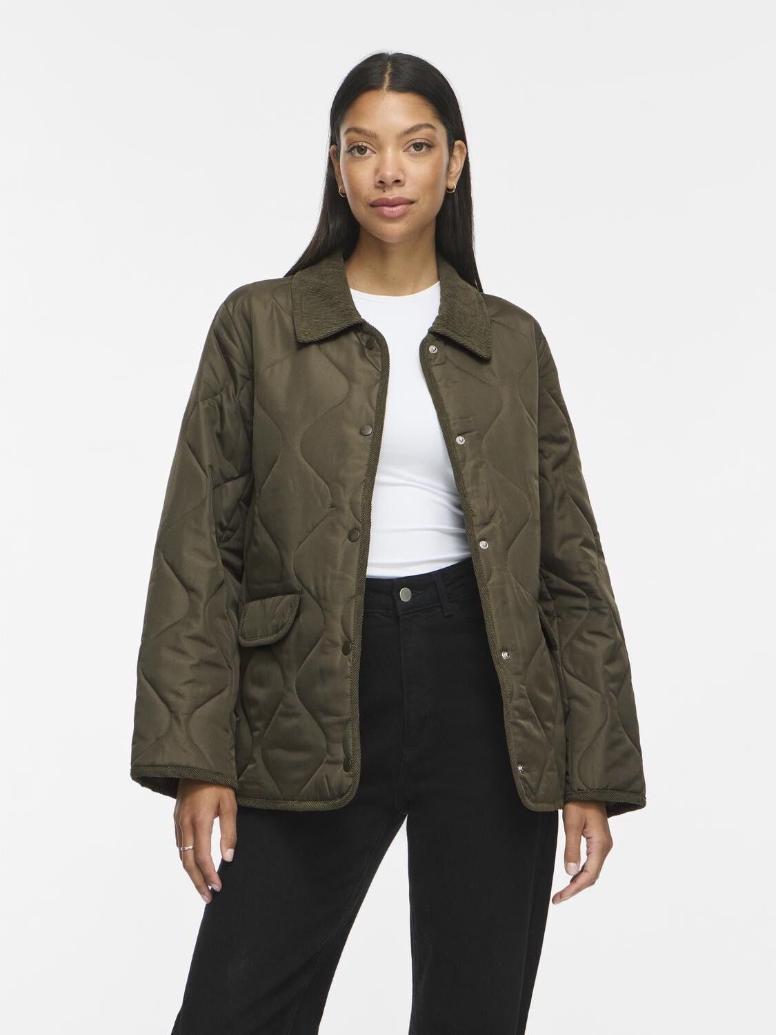 Vitate L/S Quilt Detail Jacket - Noos