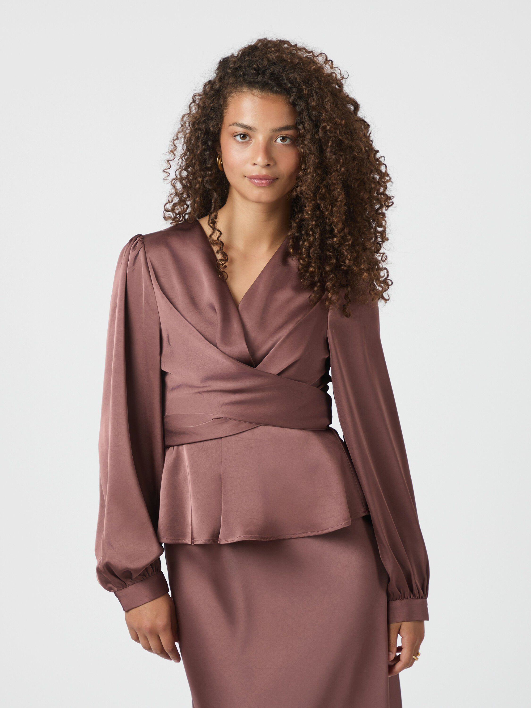 Rista Heavy Sateen Blouse