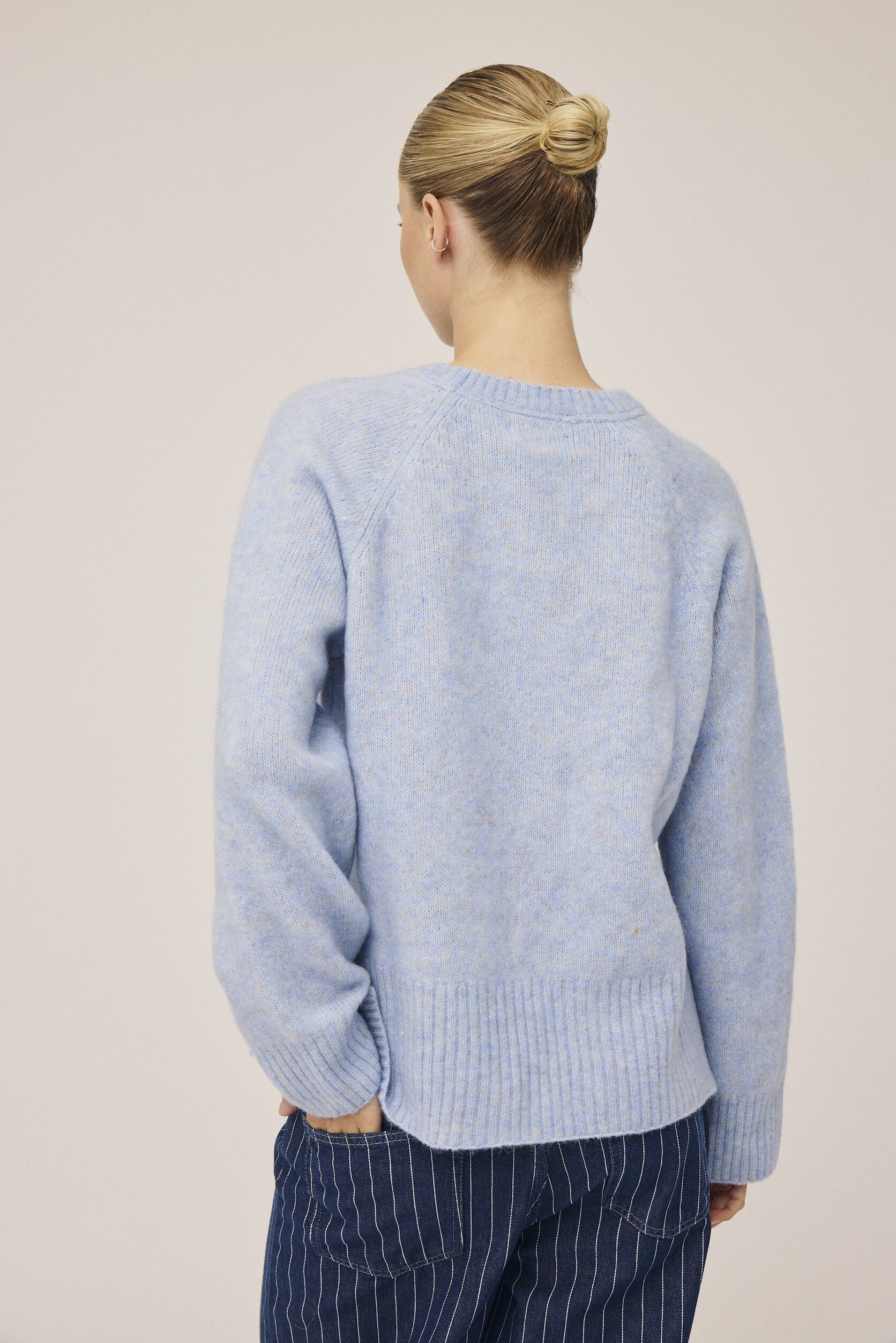 Mai 1 Striksweater - Mohairmix - RWS