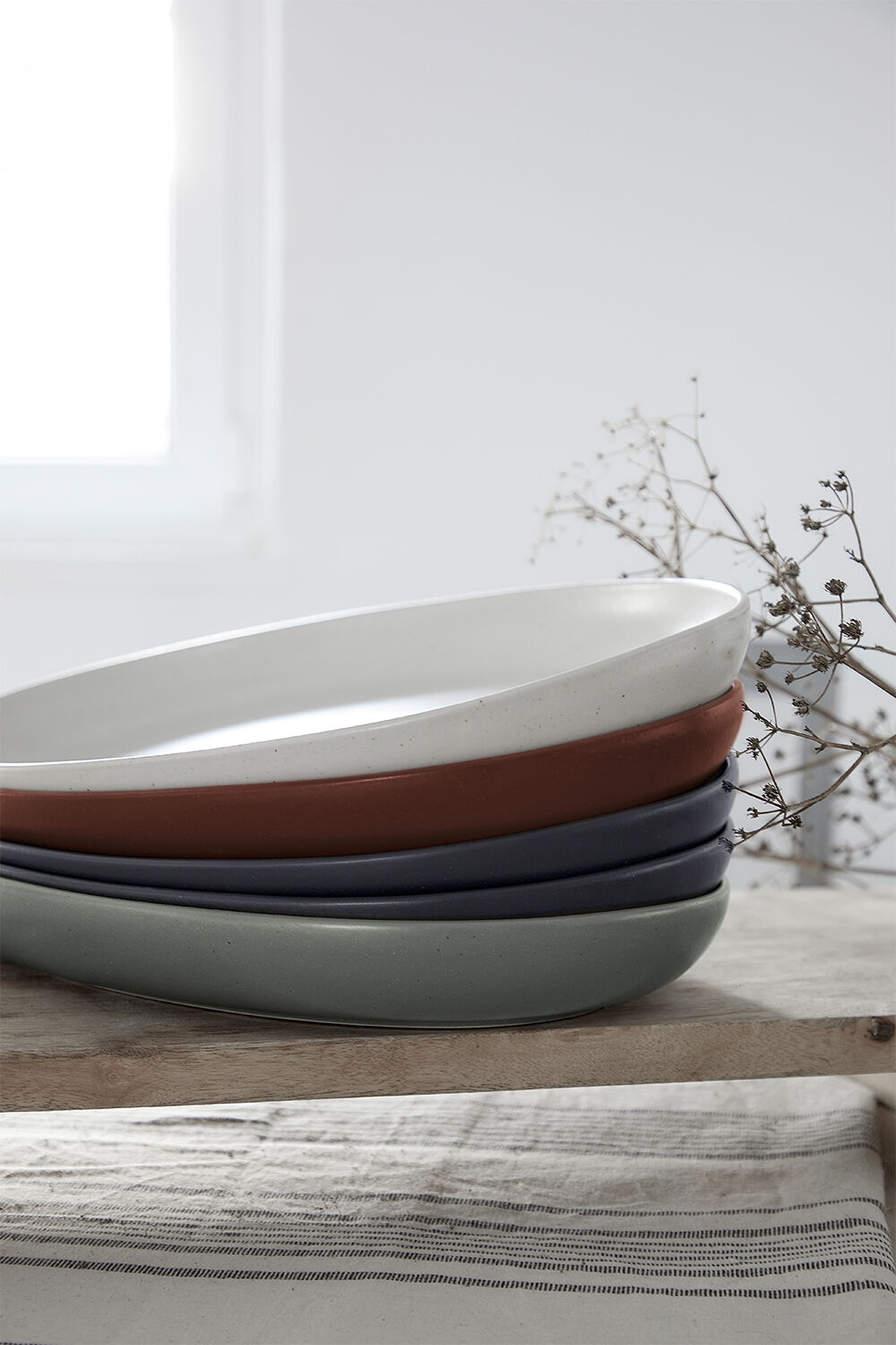 "Tallrik flat Pacifica 27 cm Artichoke Keramik"