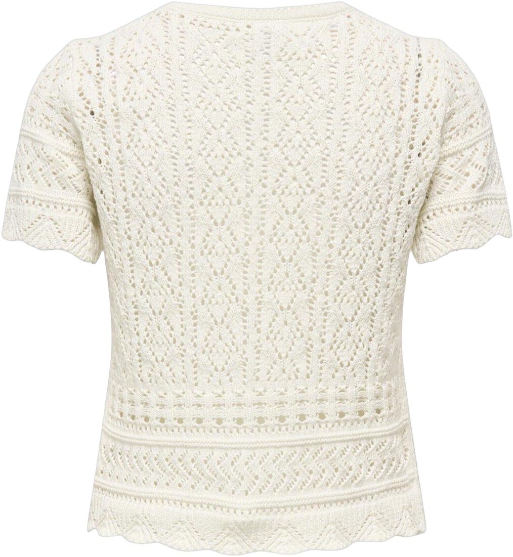 Onlelke Life Ss Structur O-Neck Knt Noos