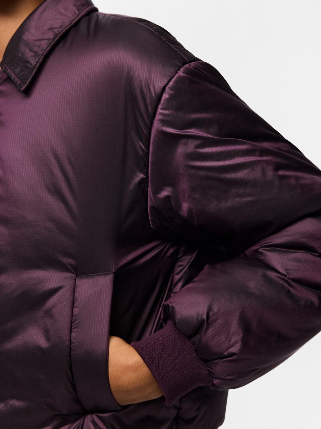 Pcelara Padded Ribstop Bomber Jacket