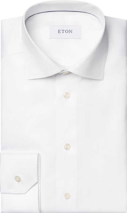 Contemporary Fit Light Blue Signature Twill Shirt