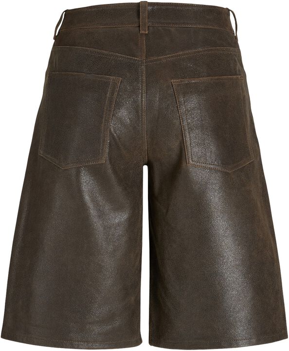 JXNOLA LEATHER LONG SHORTS OTW