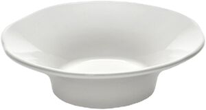 DEEP TAPAS PLATE WHITE SILHOUETTE