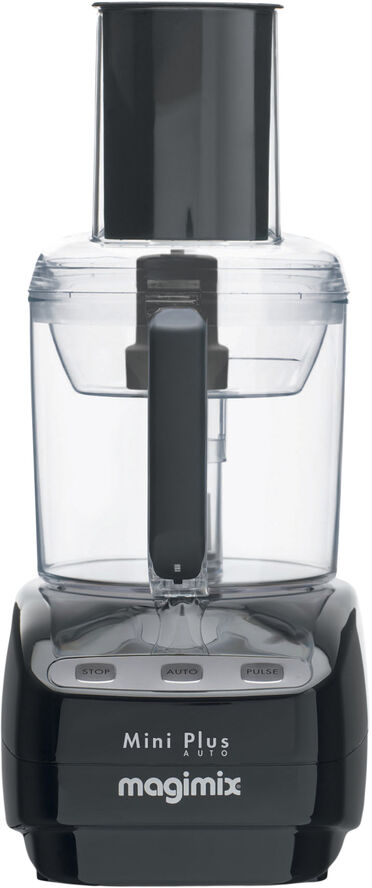 "Foodprocessor Mini Plus Auto 400 watt Svart"