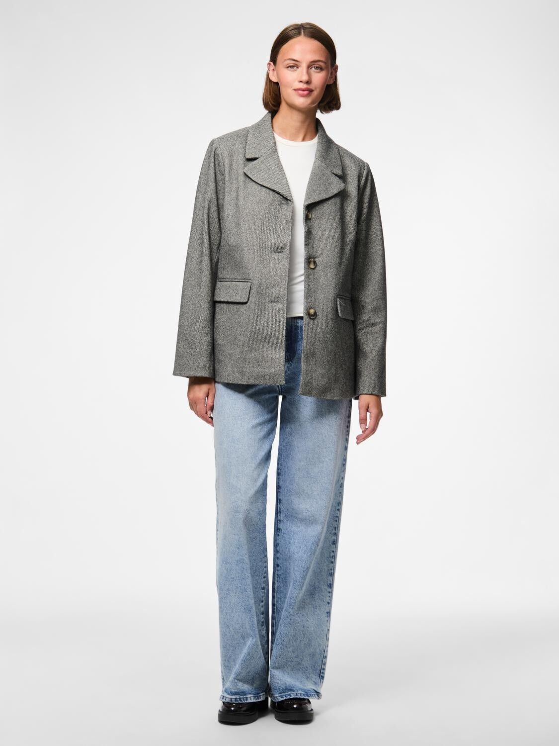 Pcbianca Ls Blazer Jacket Noos