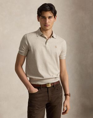 Cotton Polo Sweater