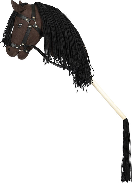 KÆPHEST M/ÅBEN MUND, BRUN