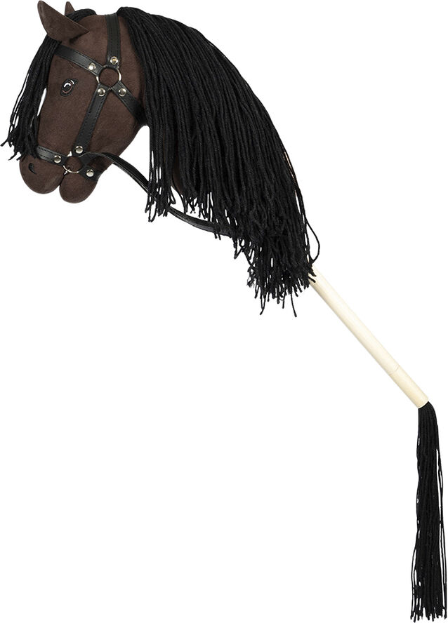 KÆPHEST M/ÅBEN MUND, BRUN