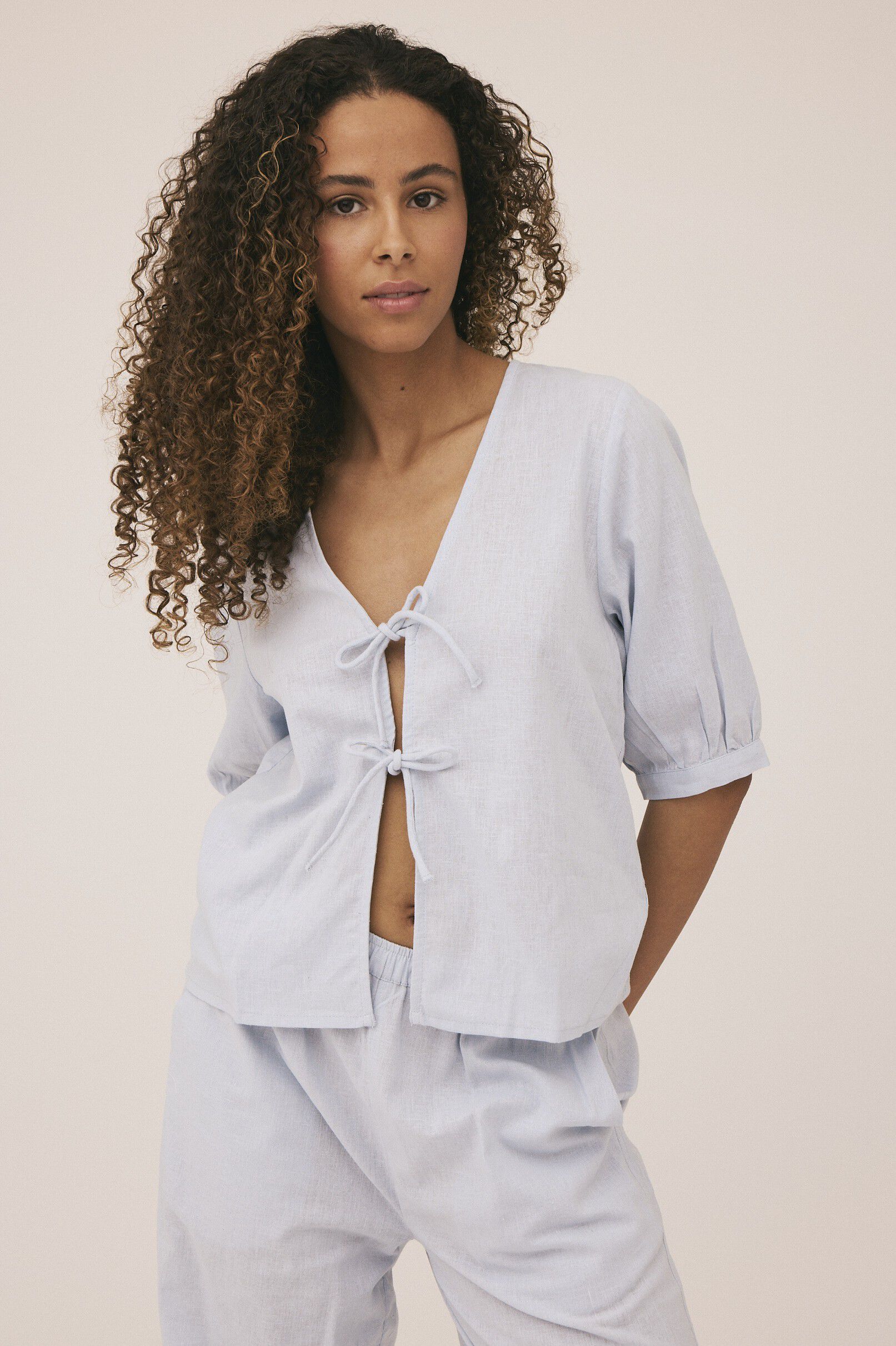 Florence 2S Bluse &ndash; Linblanding