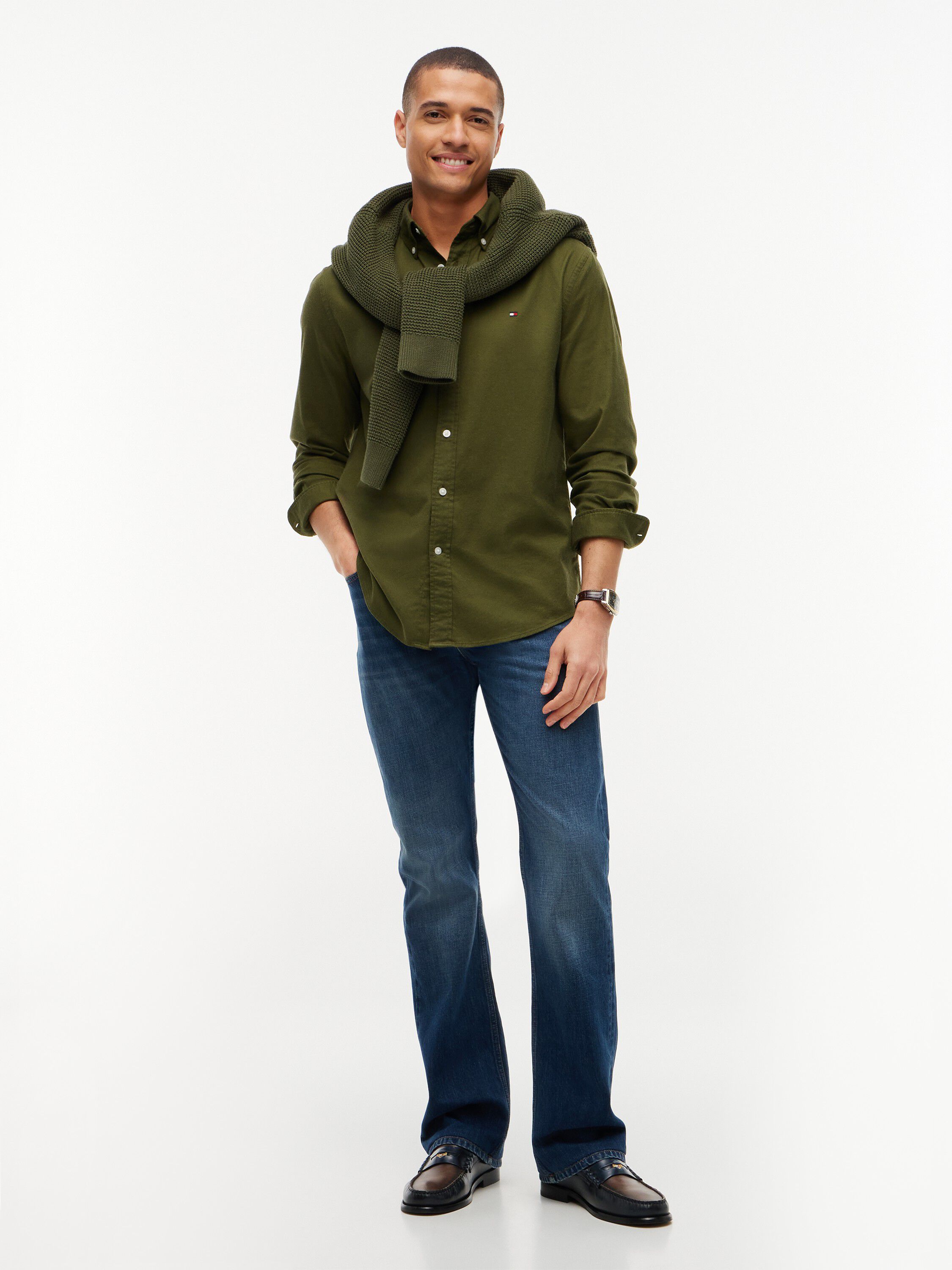 Regular Fit Flex Flannel Shirt