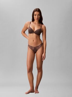 Lightly Padded Push Up Lace Bra