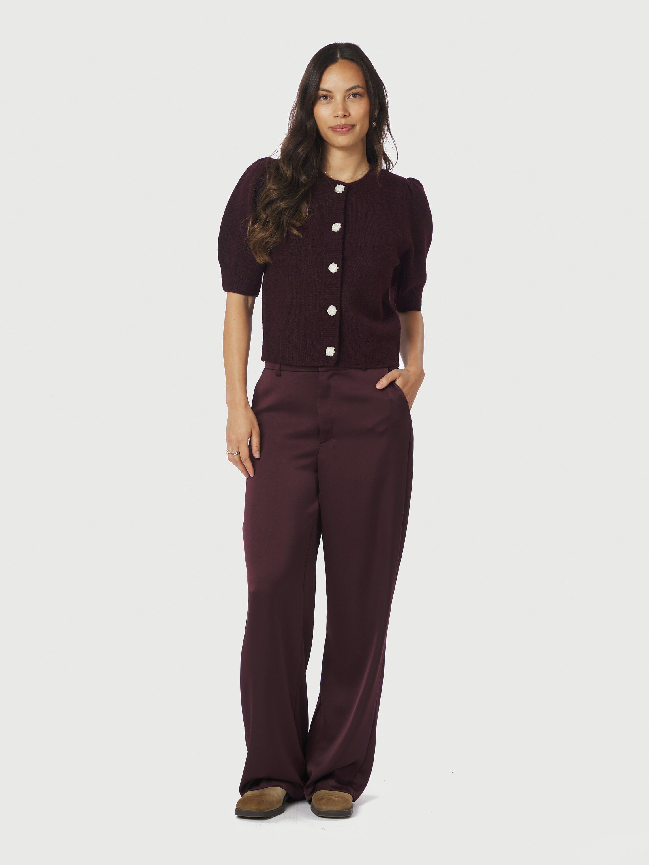 Trudy Deco Knit Cardigan