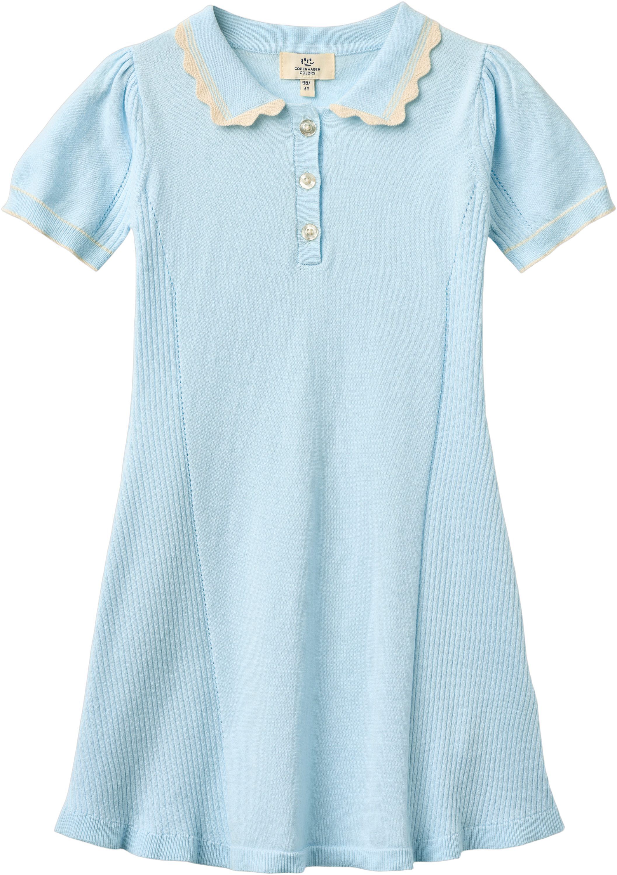 KNITTED PEPLUM DRESS