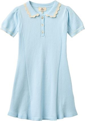 KNITTED PEPLUM DRESS