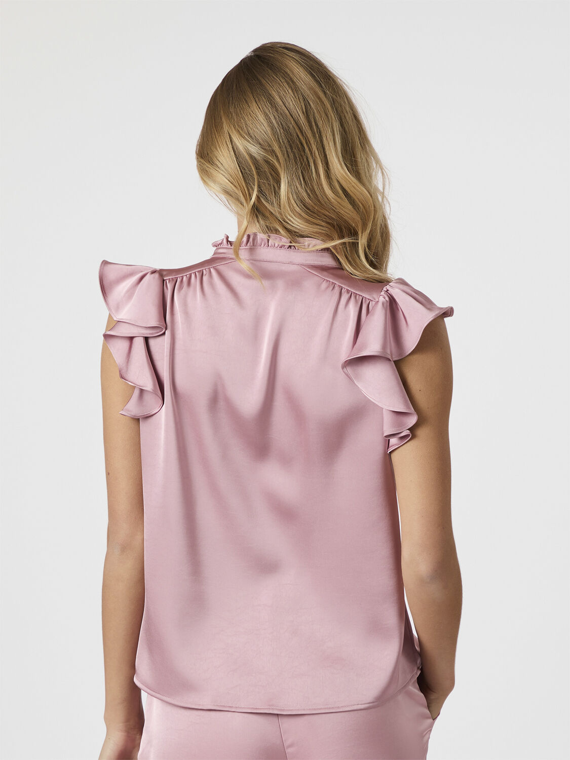 Stella Heavy Sateen Blouse