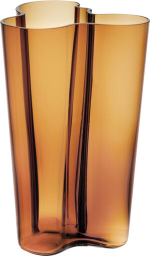 Aalto vase 25,1 cm kobber