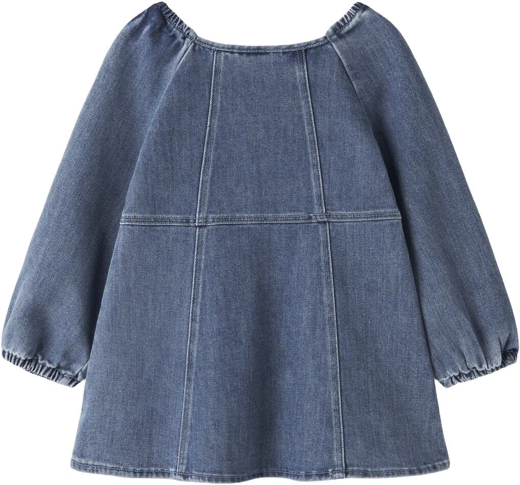 Nmfobello Ls Loose Dnm Dress 1144-Se Lil