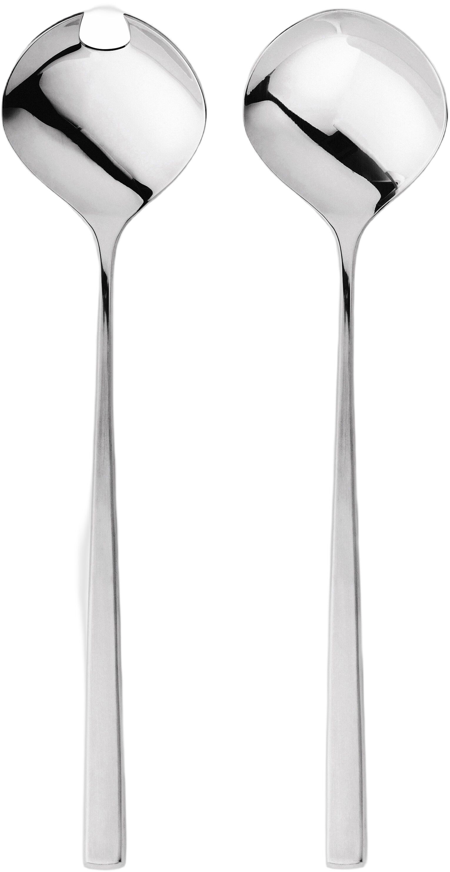 Salatbestikk Fuga 25 cm Matt/Blankt st&aring;l