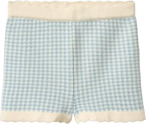 CHECK JACQUARD SHORTS