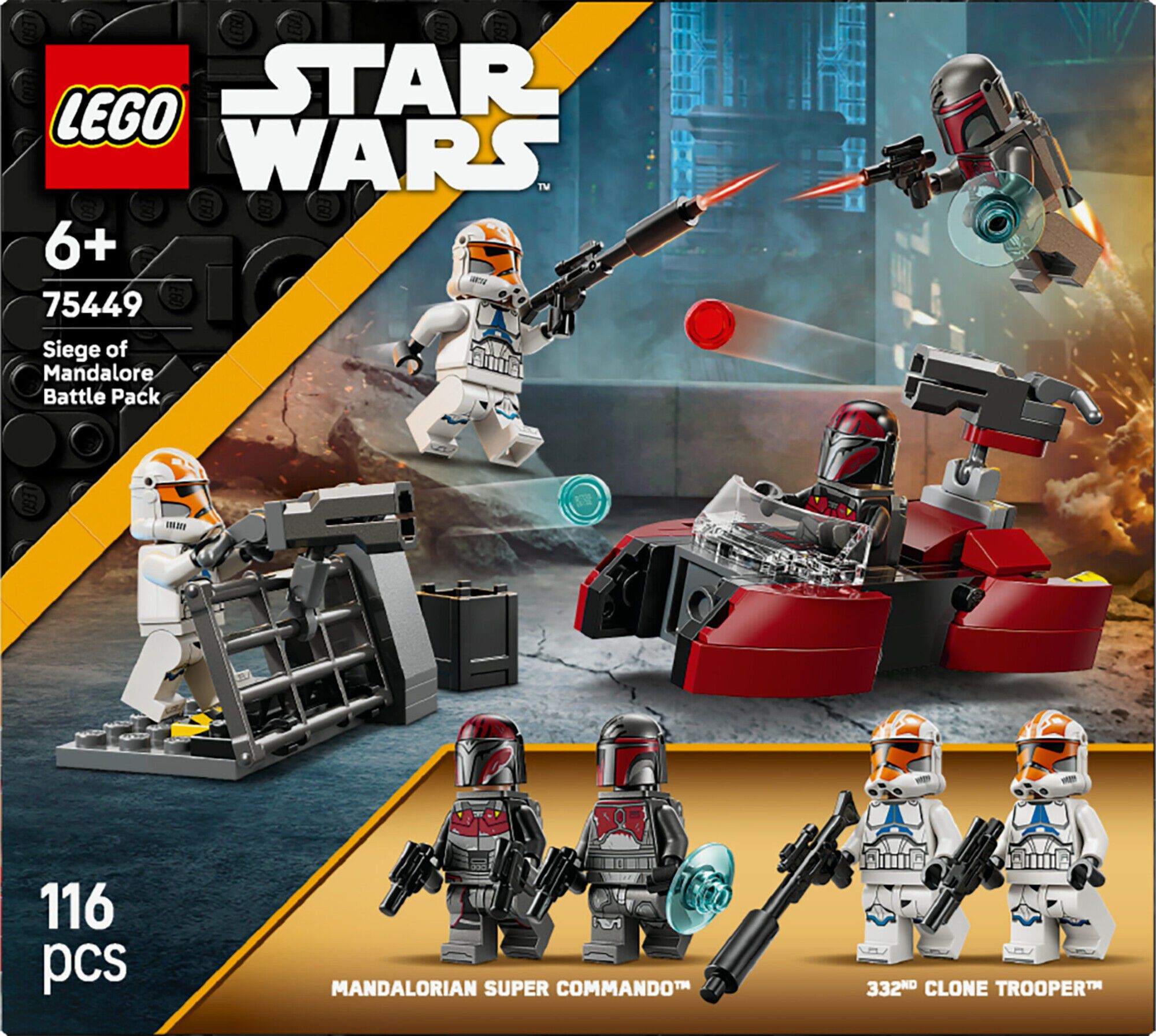 Battle Pack med belejringen af Mandalore 75449