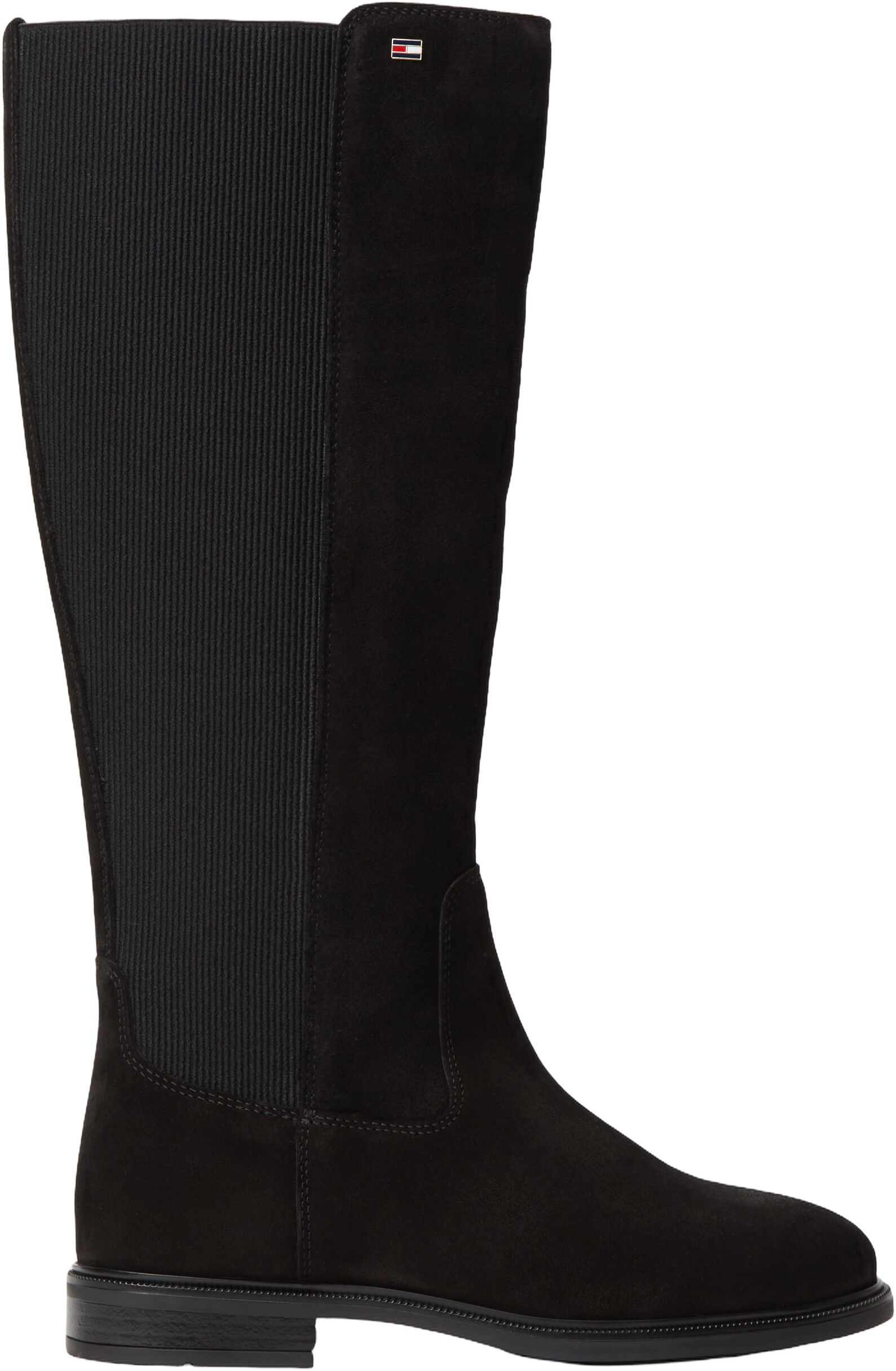 Enamel Flag Suede High Chelsea Boots