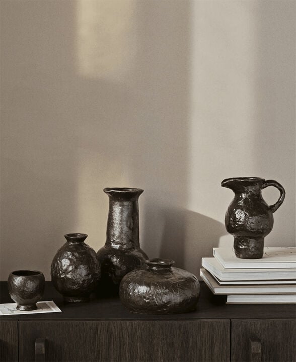 Doro Vase - H11 - Coffee