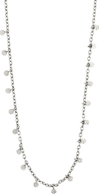 Halsk&aelig;de : Panna : S&oslash;lvbelagt