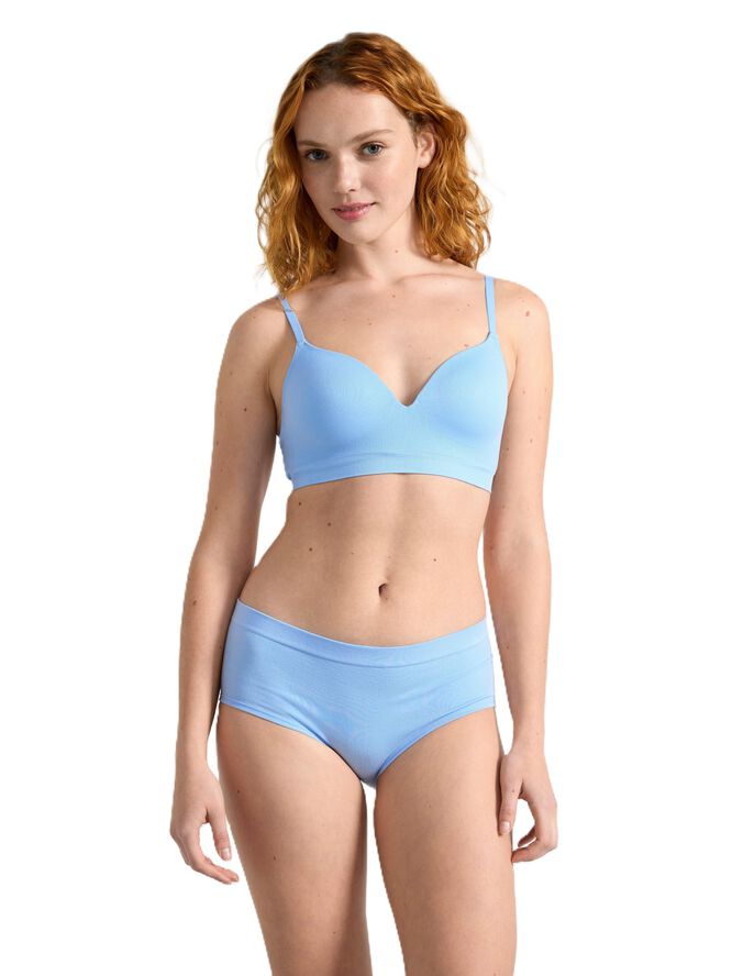 Flora bygellös bh utan sömmar