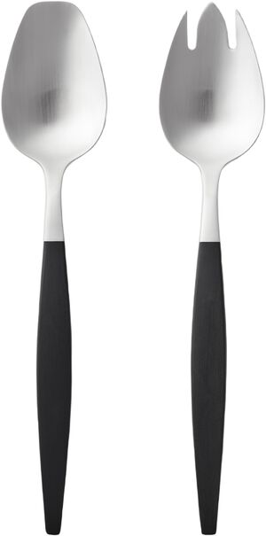 Salatbestikk Focus de Luxe 26,8 cm Svart/Matt stål