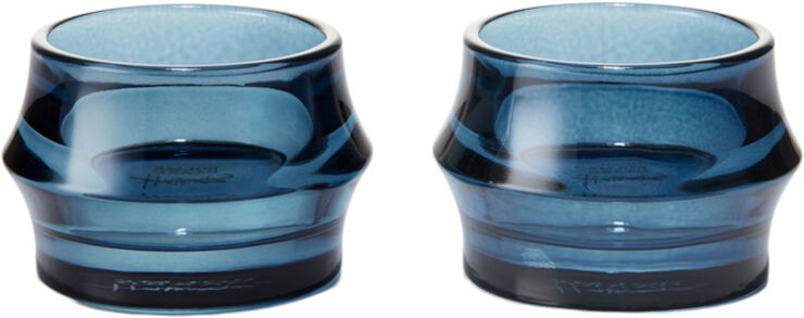 ARC Fyrfadsstage Ø7. 2 cm mørk blå 2 stk.