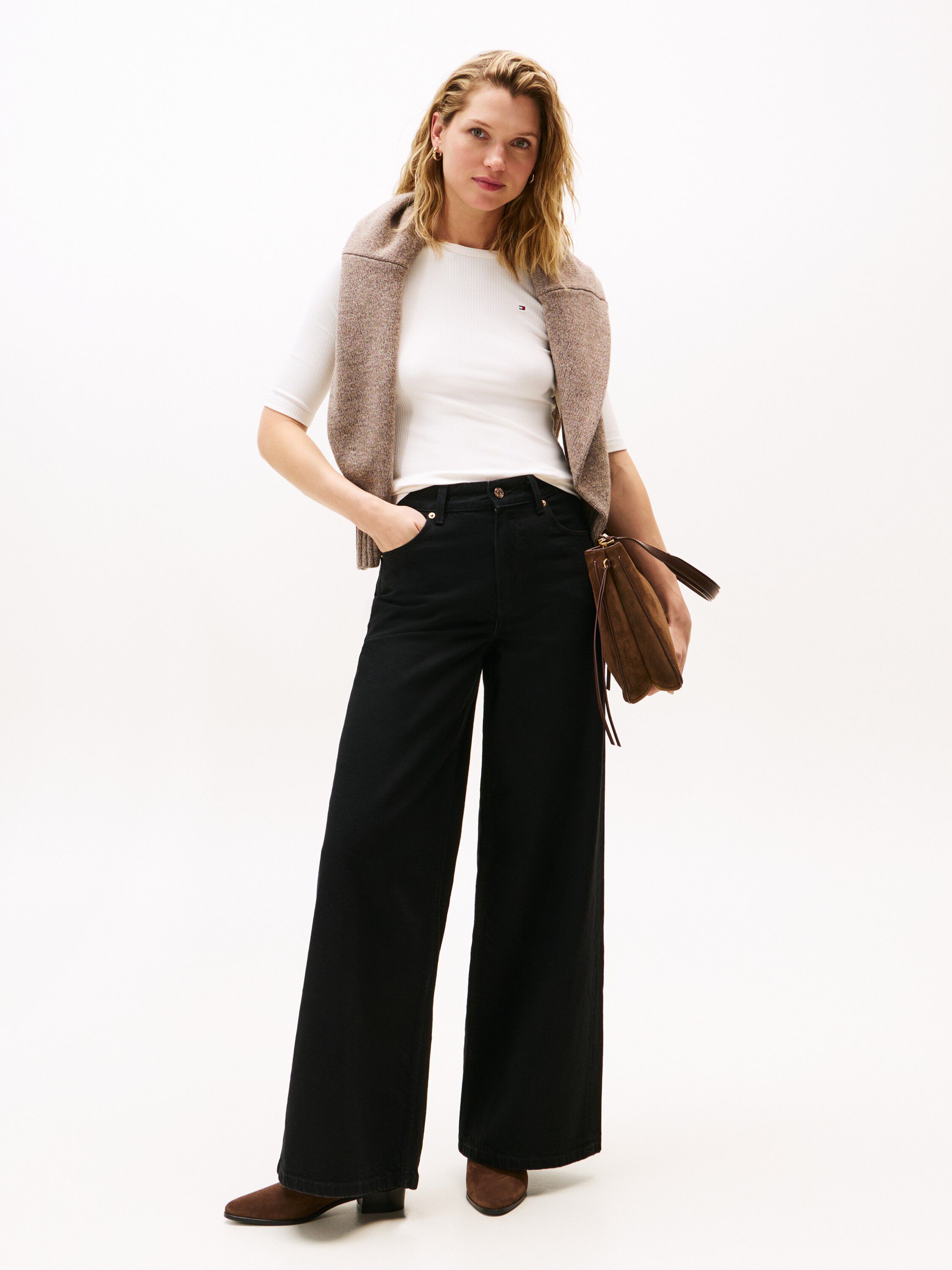 SLIM 5X2 RIB C-NK 1/2 SLV