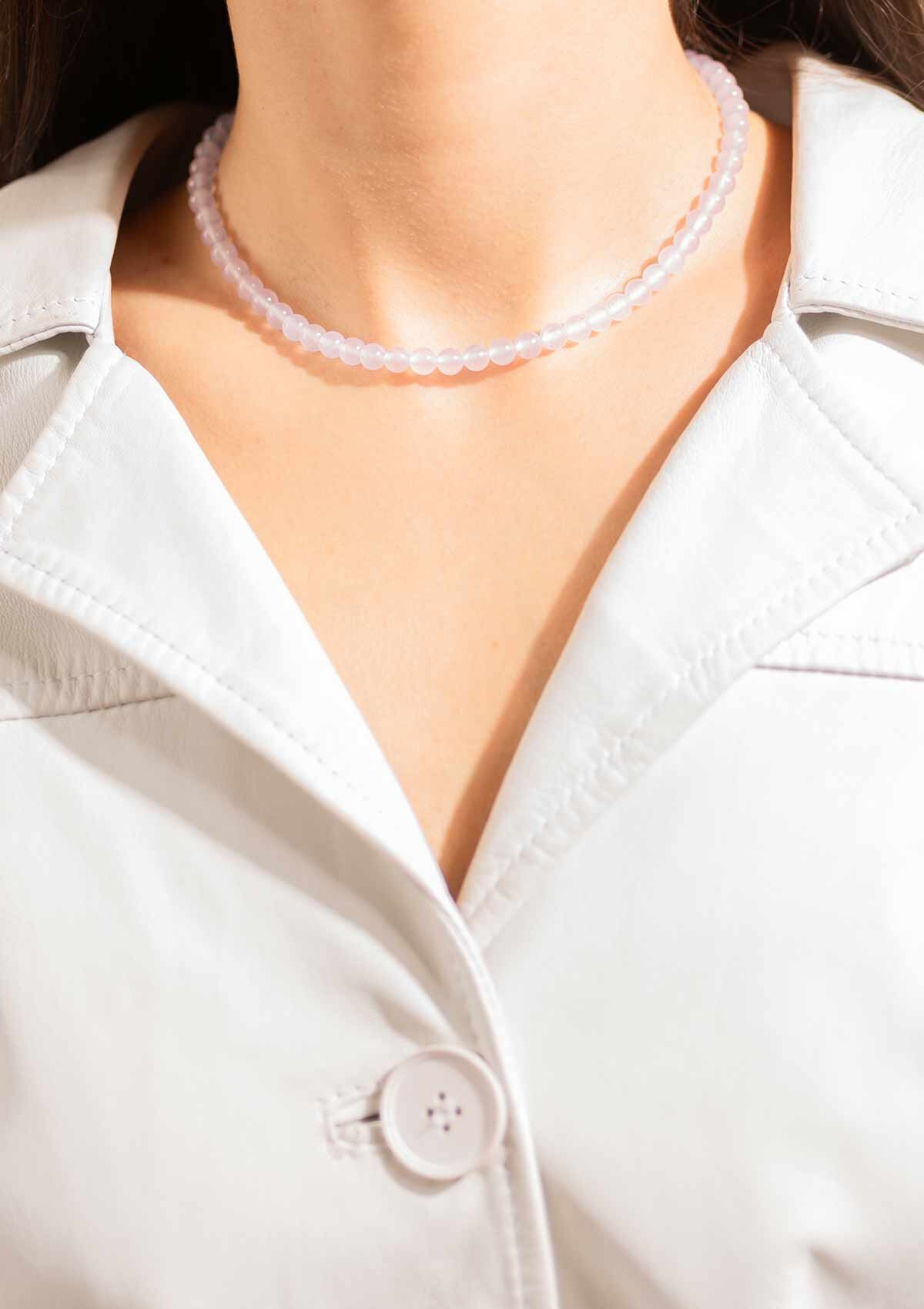 CANDY CORAL LAVENDER S HALSK&AElig;DE