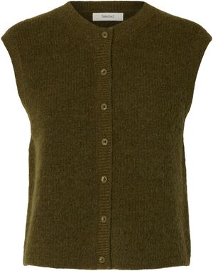 SLWLULU SL BUTTON O-NECK VEST NOOS
