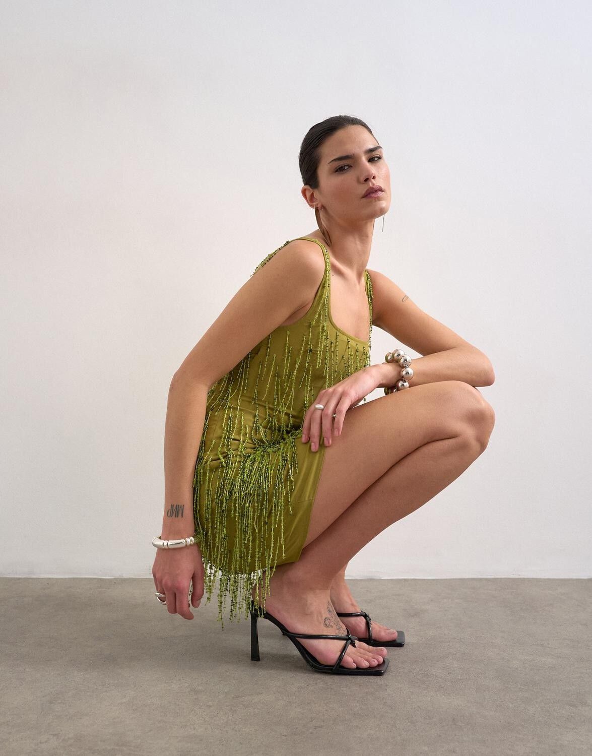 TSELLEN SL MINI DRESS WVN