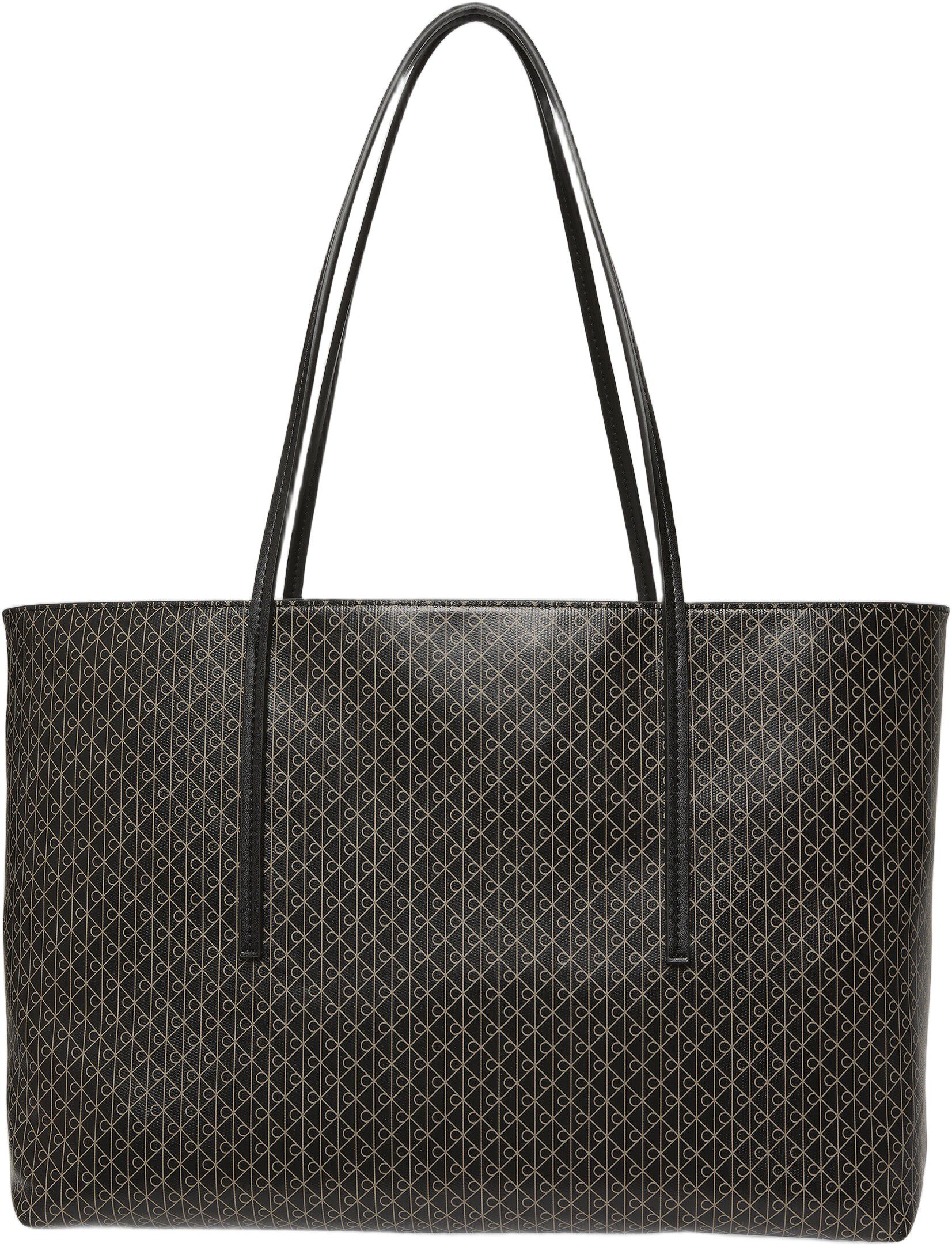 EMBLEM AOP TOTE W/ POUCH