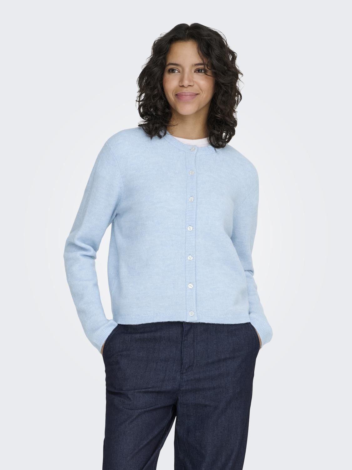 ONLSIMONI L/S O-NECK CARDIGAN KNT N