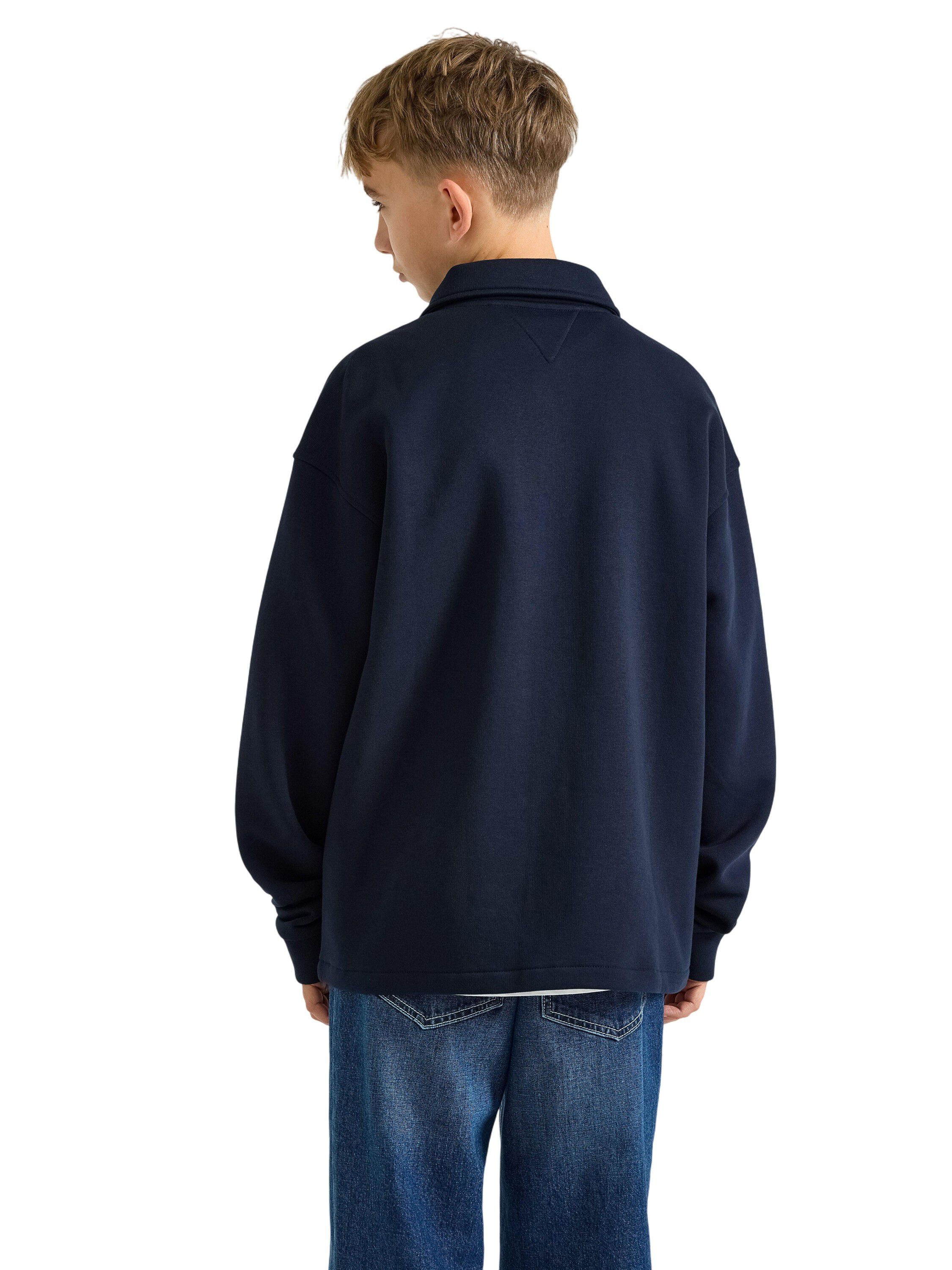 Soft overshirt in cotton jersey ble