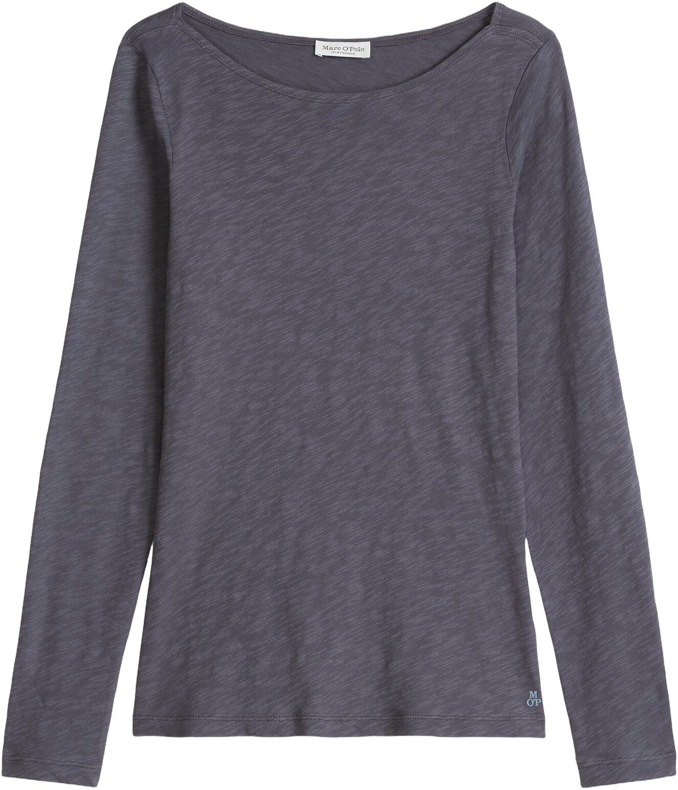 T-shirt, long sleeve, boat neck