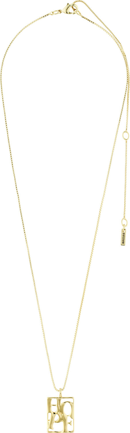 LOVE TAG, recycled HOPE necklace gold-plated