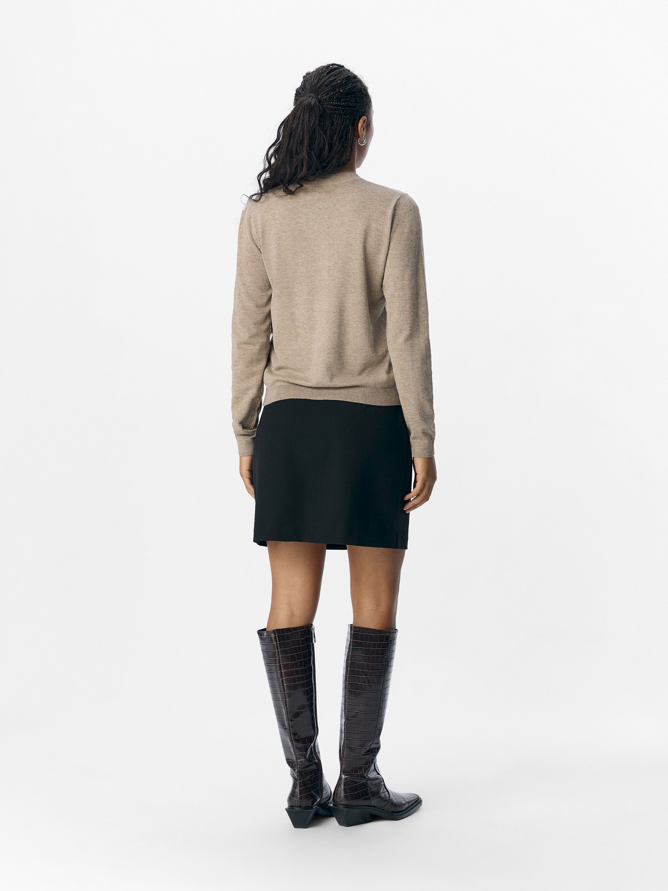 Objthess L/S Short Cardigan Noos