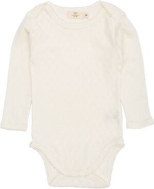 POINTELLE HEART LAPNECK BODY LS
