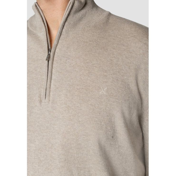 Claude half zip knit