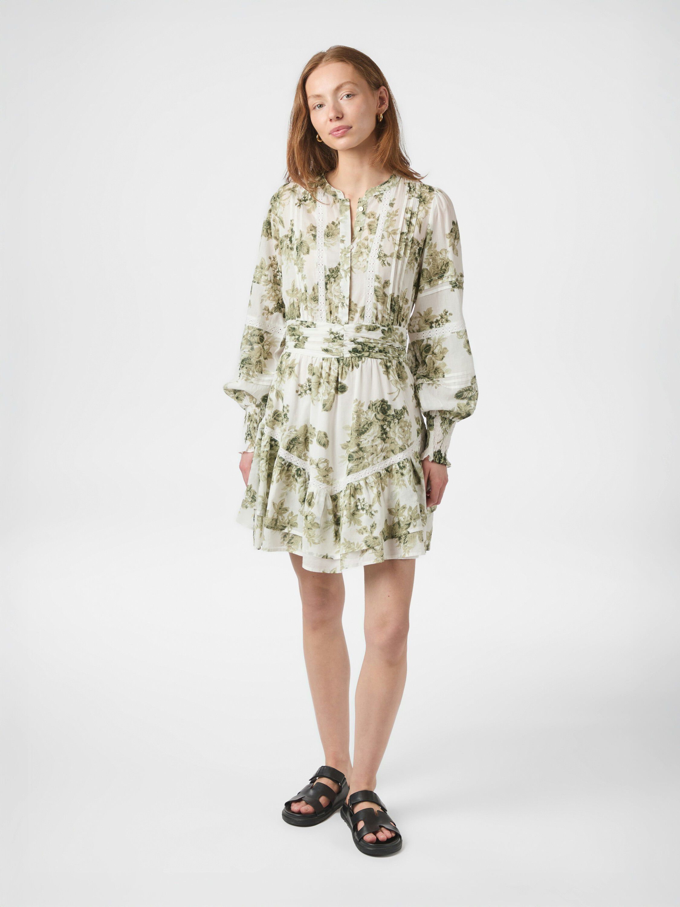 Roberta Flower Flow Dress