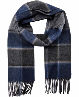 wool scarf - patterned