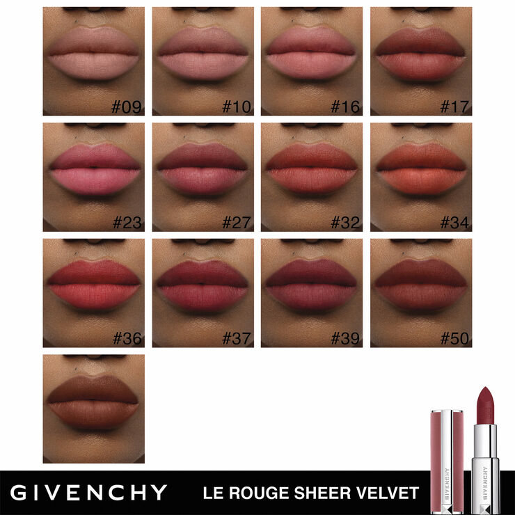 Givenchy Le Rouge Sheer Velvet