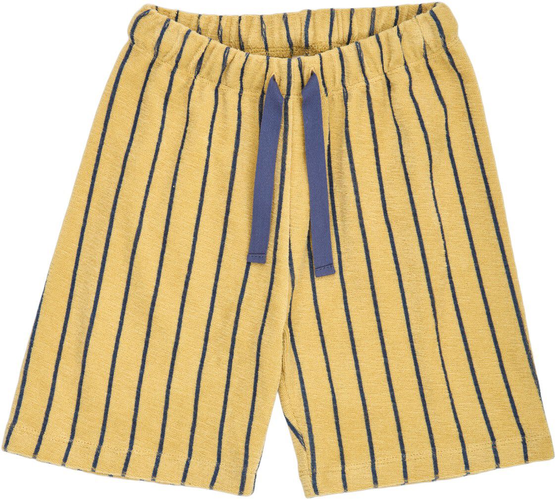 Terry stripe shorts