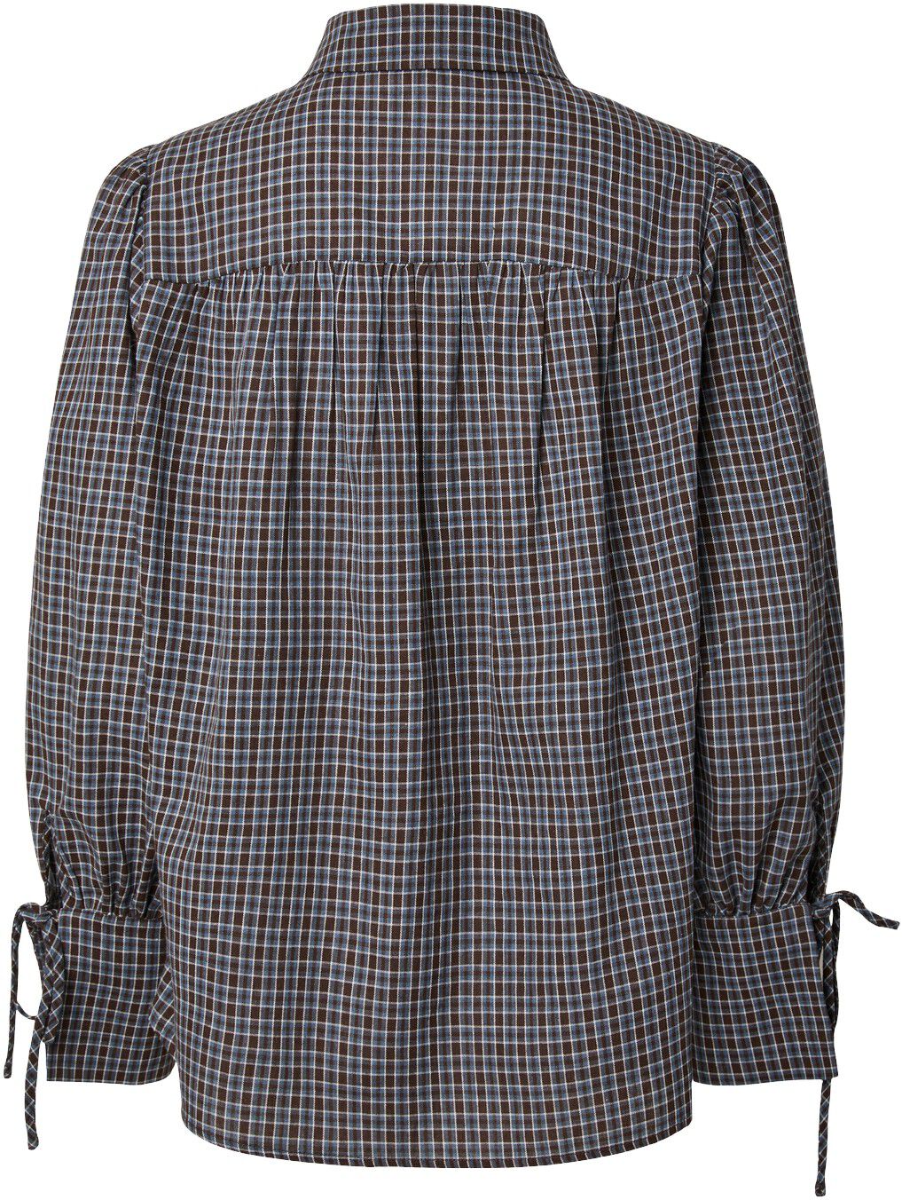 Pcjuna Ls Pleated Detail Shirt Wvn