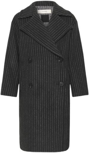ZORAHIW DB COAT PINSTRIPED